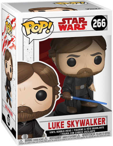  Funko POP: Star Wars: The Last Jedi   Luke Skywalker Bobble-Head (9,5 )