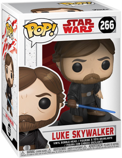 Фигурка Funko POP: Star Wars: The Last Jedi – Luke Skywalker Bobble-Head (9,5 см)