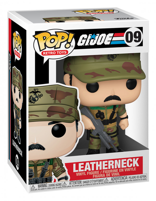 Фигурка Funko POP Retro Toys: G.I. Joe – Leatherneck (9,5 см)