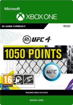 UFC 4: 1050 UFC Points [Xbox One,  ]