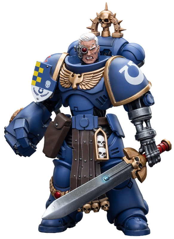  Warhammer 40 000: Ultramarines  Lieutenant with Power Fist 1:18 (12 )
