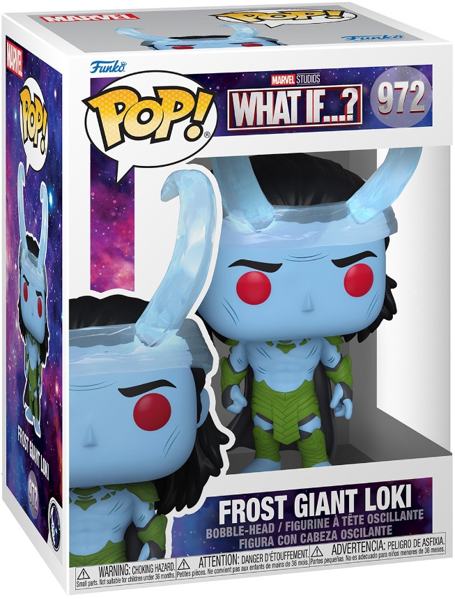  Funko POP: Marvel What If...?  Frost Giant Loki Bobble-Head  (9,5 )