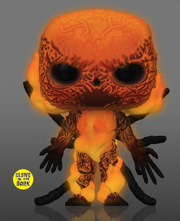  Funko POP Televison: Stranger Things S4  Vecna (Fire) [Glow In The Dark] Exclusive (9, 5 )