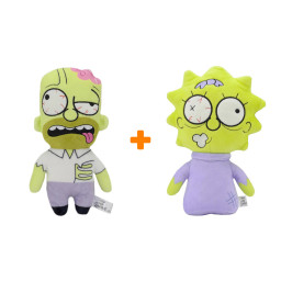 ����� ������ ������� Simpsons Zombie Homer + Zombie Maggie