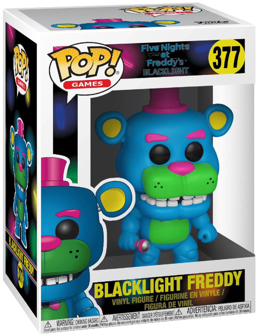  Funko POP Games: Five Nights At Freddy's Blacklight: Blacklight Freddy (9,5 )