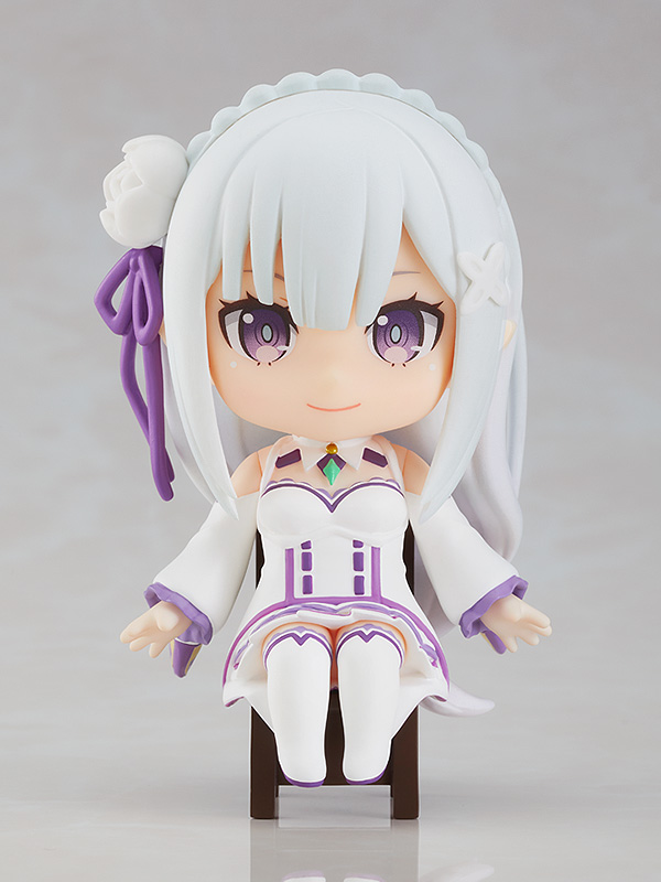 Фигурка Nendoroid Swacchao! Re: Zero Starting Life In Another World – Emilia (9 см)