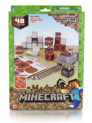 Minecraft Papercraft. Overworld Minecraft Pack (48 )