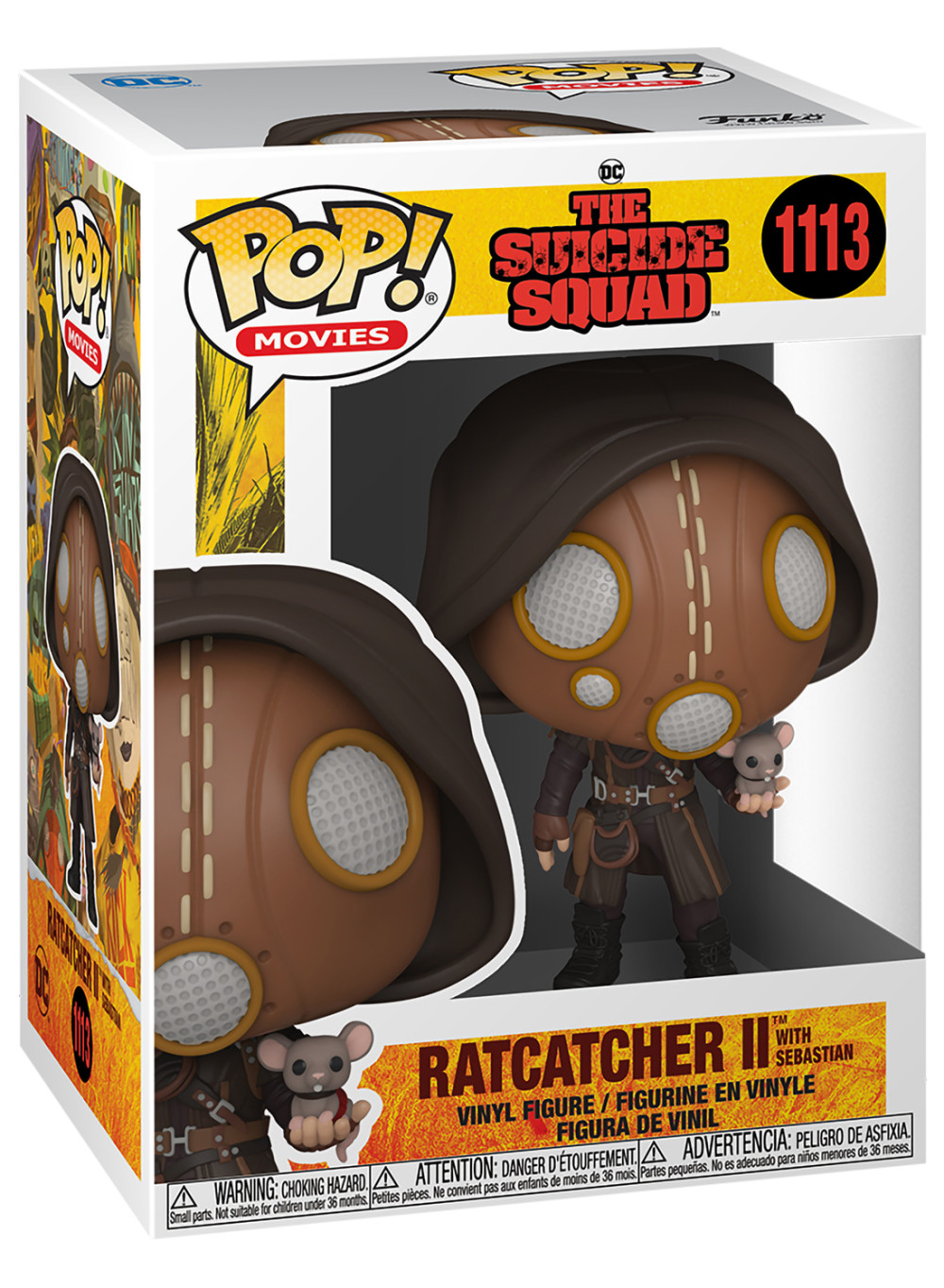  Funko POP Movies: Suicide Squad  Ratcatcher II With Sebastian (9,5 )