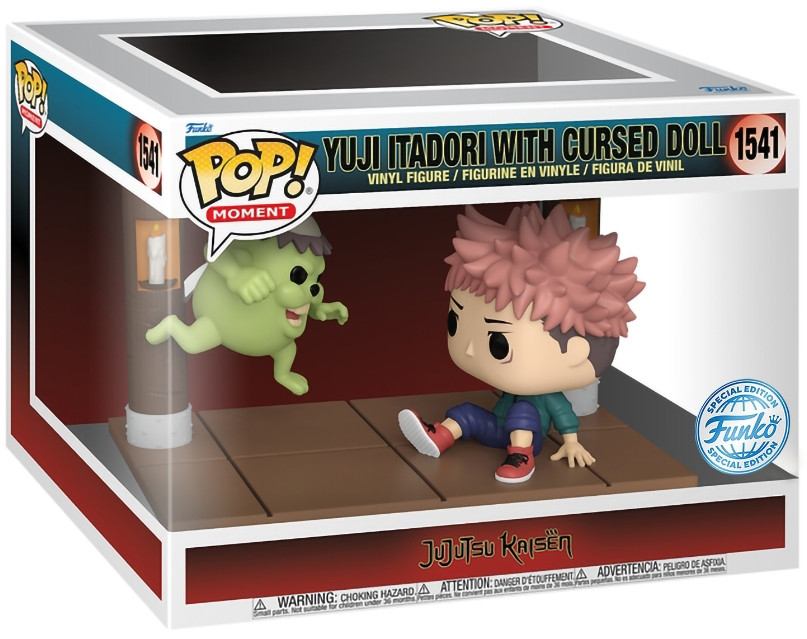 ������� Funko POP Moment: Jujutsu Kaisen � Yuji Itadori with Cursed Doll Exclusive