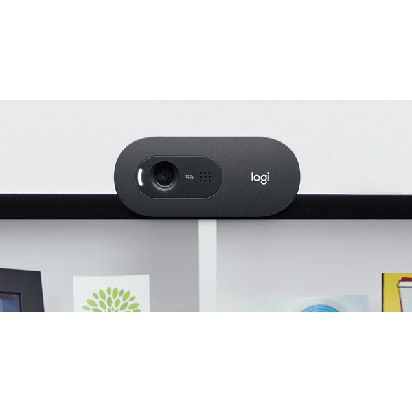 Веб-камера Logitech C505e (черный)