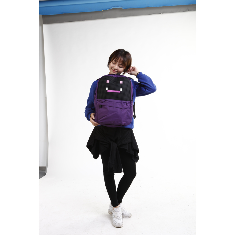     (Classic school pixel backpack) WY-A013 ()