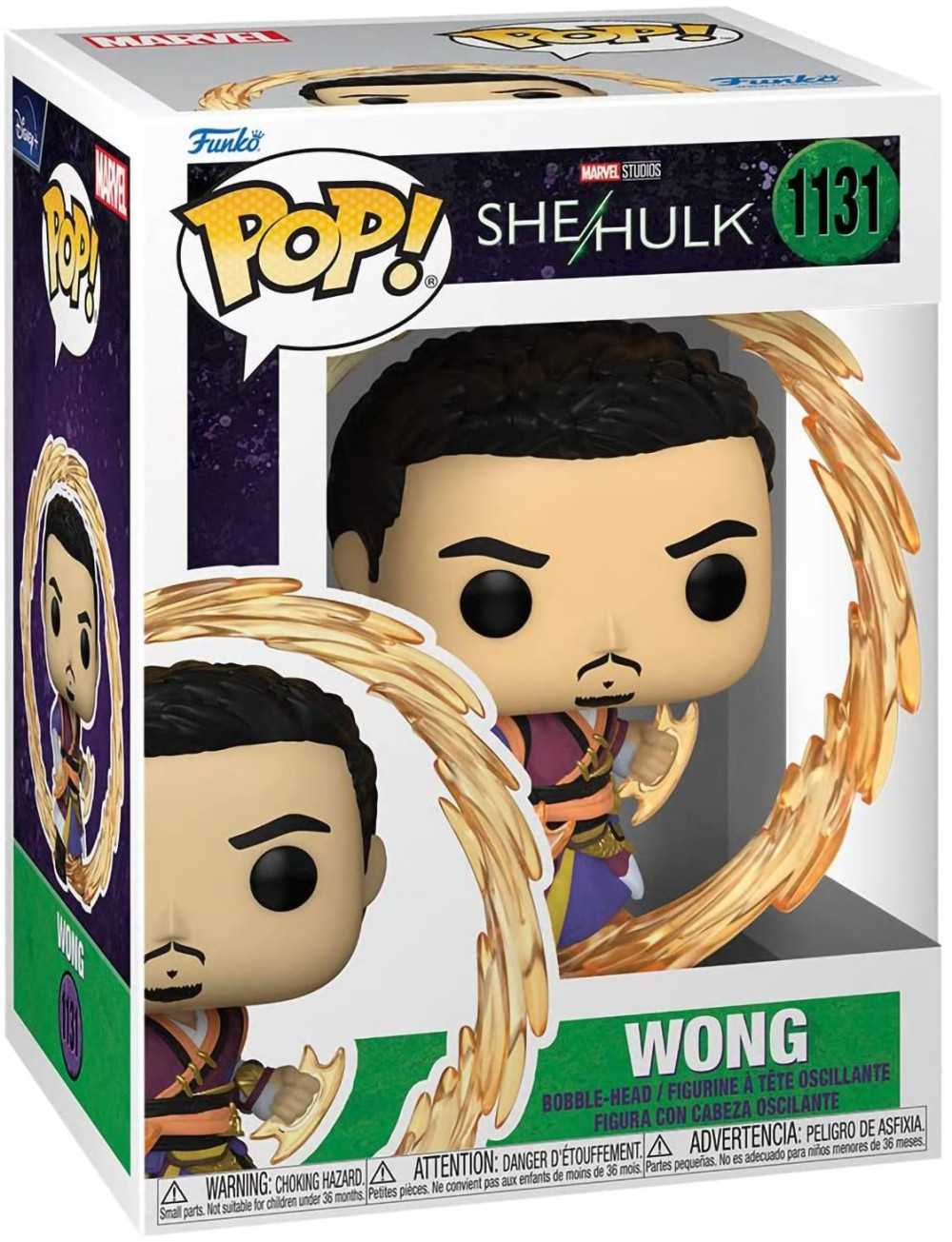 Фигурка Funko POP Marvel: She-Hulk – Wong Bobble-Head (9,5 см)