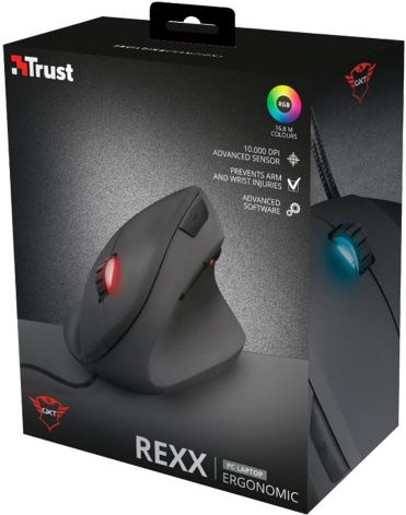 ���� Trust GXT 144 Rexx Ergonomic Vertical Gaming Mouse ������� ������������ ��������� ��� PC