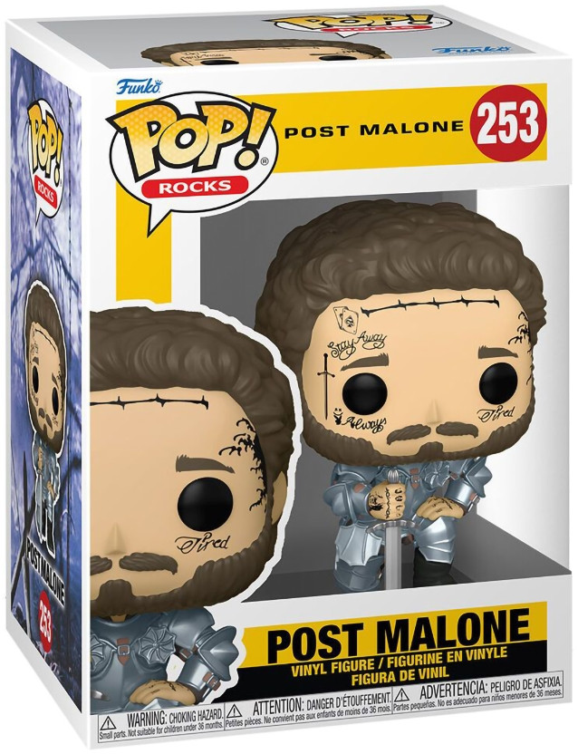  Funko POP Rocks: Post Malone  Knight Post Malone (9,5 )