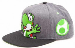 ��������� Nintendo: Super Mario With Yoshi And Egg Grey Snapback
