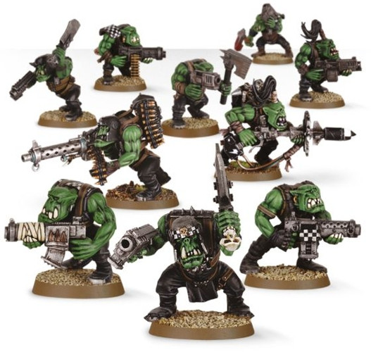   Warhammer 40,000. Ork Boyz