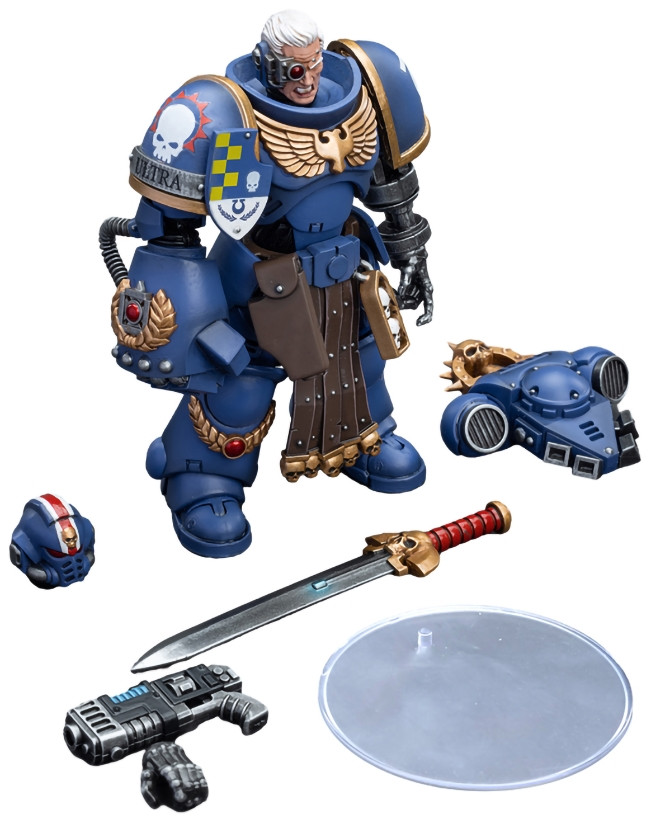  Warhammer 40 000: Ultramarines  Lieutenant with Power Fist 1:18 (12 )