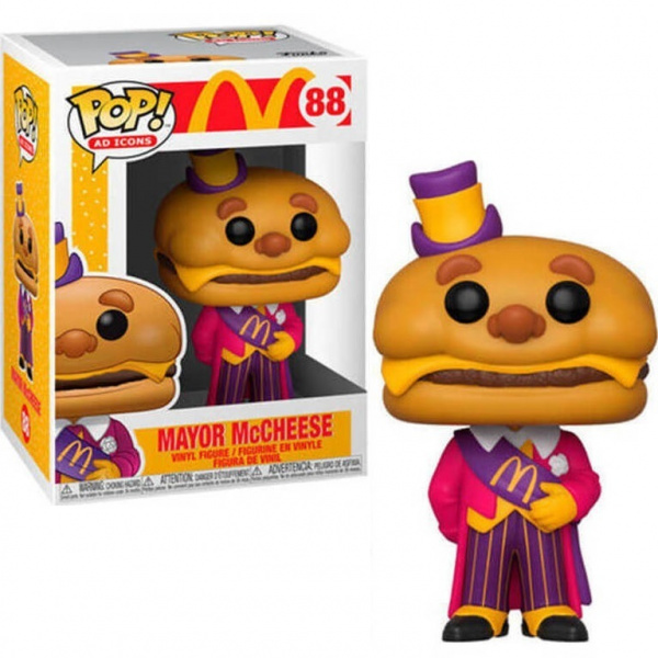 Фигурка Funko POP Ad Icons: McDonalds – Mayor McCheese (9,5 см)