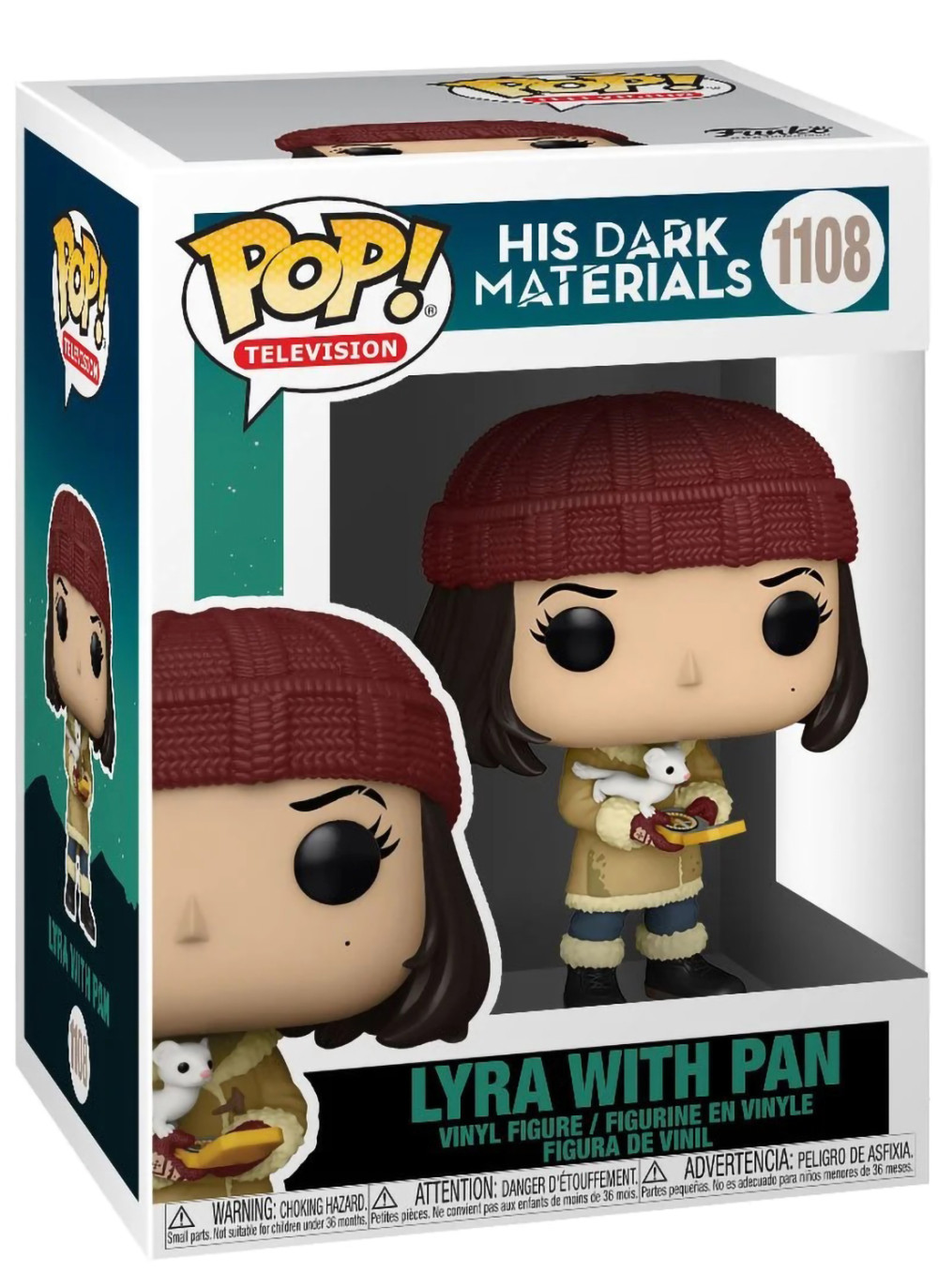 Фигурка Funko POP Television: His Dark Materials – Lyra With Pan (9,5 см)