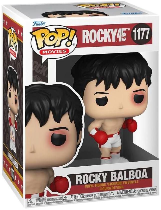  Funko POP Movies: Rocky 45th  Rocky Balboa (9,5 )