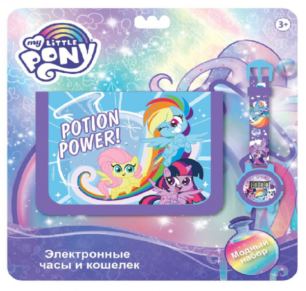 Набор Часы наручные+кошелёк My Little Pony