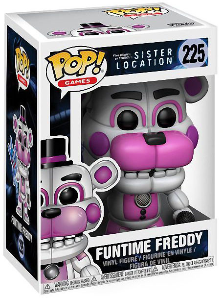  Funko POP Games: Five Nights At Freddy's Sister Location  Funtime Freddy (9,5 )