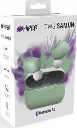 Наушники Hiper TWS SAMUN беспроводные (Green)