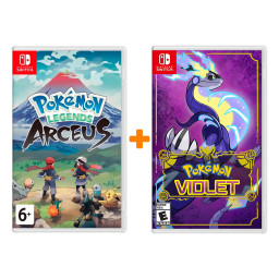 Pokemon Violet [Switch] + Pokemon Legends: Arceus [Nintendo Switch] – Набор