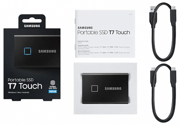   Samsung SSD T7 Touch 500GB USB Type-C ()