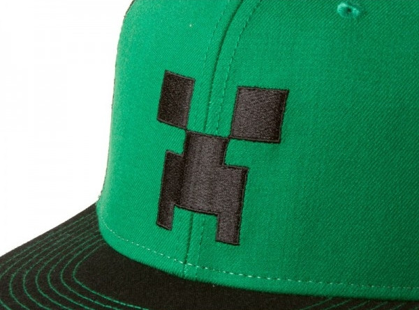  Minecraft. Creeper Face Premium Snap Back Hat ()