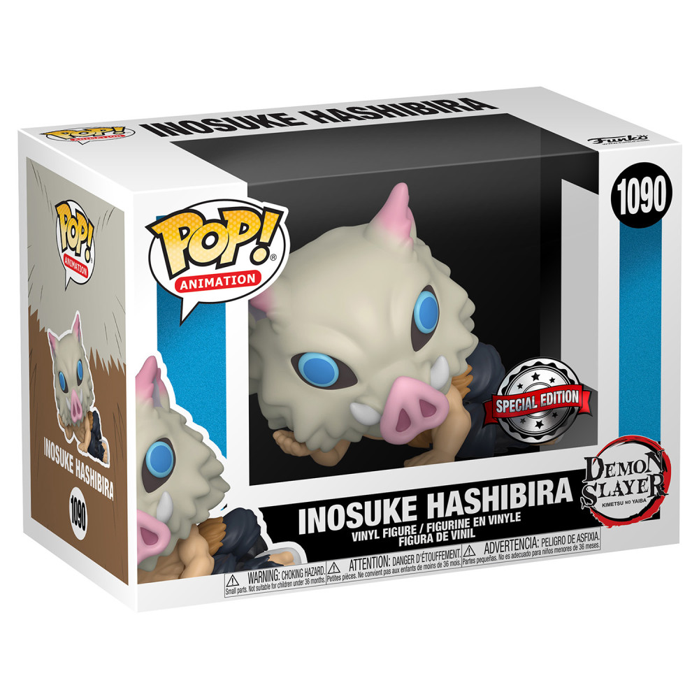 Фигурка Funko POP Animation: Demon Slayer – Inosuke (9,5 см)