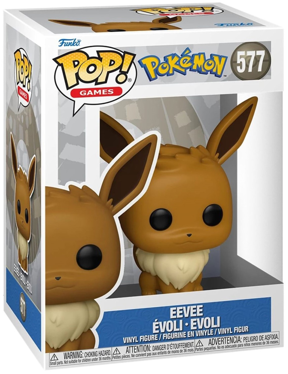 Фигурка Funko POP Games: Pokemon – Eevee (9,5 см)