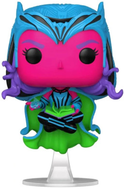  Funko POP Marvel: Wanda / Vision  Scarlet Witch [Black Light] Exclusive Bobble-Head (9,5 )