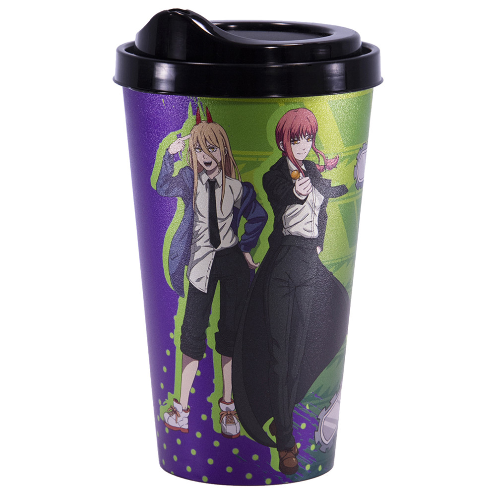 Стакан Chainsaw Man V1 пластиковый (550 мл)