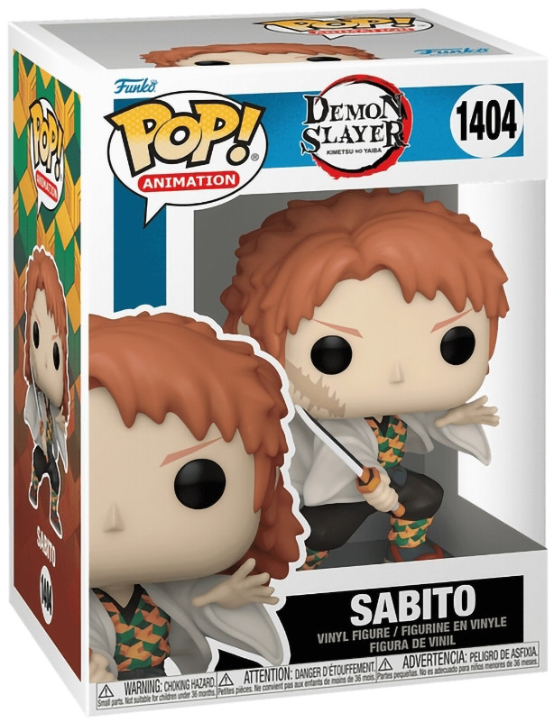 Фигурка Funko POP Animation Demon Slayer: Kimetsu no Yaiba – Sabito (No Mask) (9,5 см)