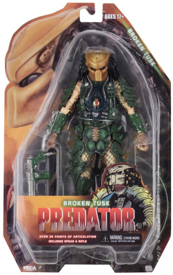 Фигурка NECA: Predator Series 18 – Broken Tusk (17 см)