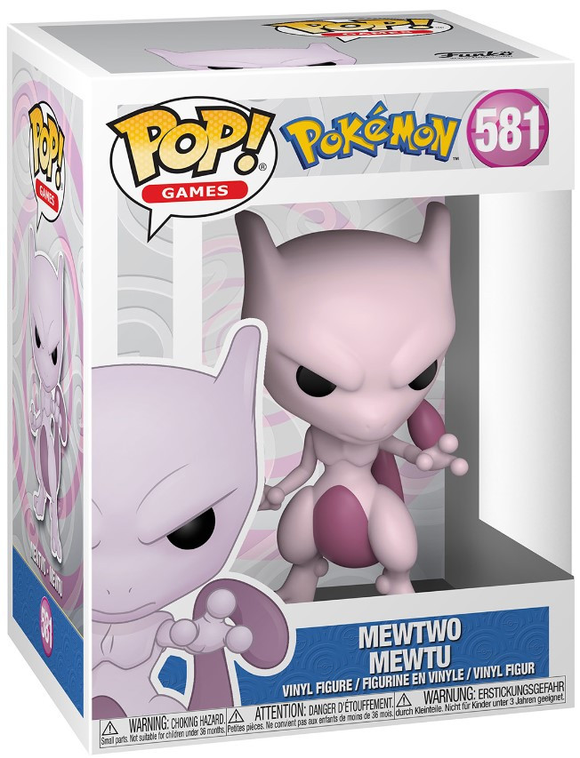  Funko POP Games: Pokemon  Mewtwo (9,5 )