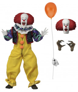  NECA Action Figure: IT  Pennywise 1990 Movie Clothed (20 )