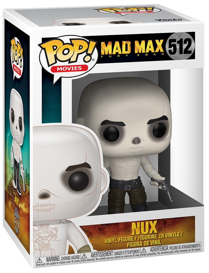  Funko POP Movies: Mad Max Fury Road  Nux Shirtless (9,5 )