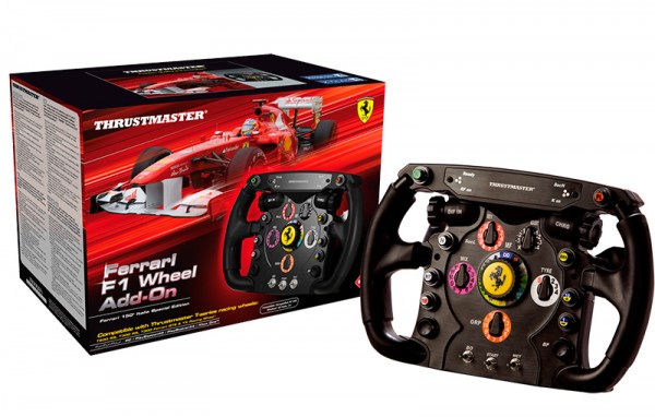 Съемное рулевое колесо Thrustmaster Ferrari F1 wheel для PC / PS4 / Xbox One / PS3