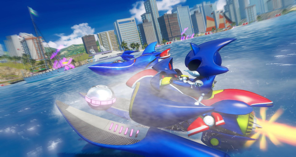 Sonic & All-Stars Racing Transformed. DLC Metal Sonic & Outrun [PC,  ]