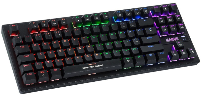 Клавиатура Marvo KG901 USB проводная / игровая / с подсветкой для ПК