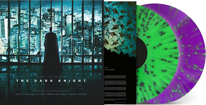 OST The Dark Knight  Coloured Vinyl  2LP + Конверты внутренние COEX для грампластинок 12" 25шт Набор