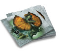 Салфетки бумажные Jurassic World: Logo трехслойные жёлтые (33x33 см) (20 шт)