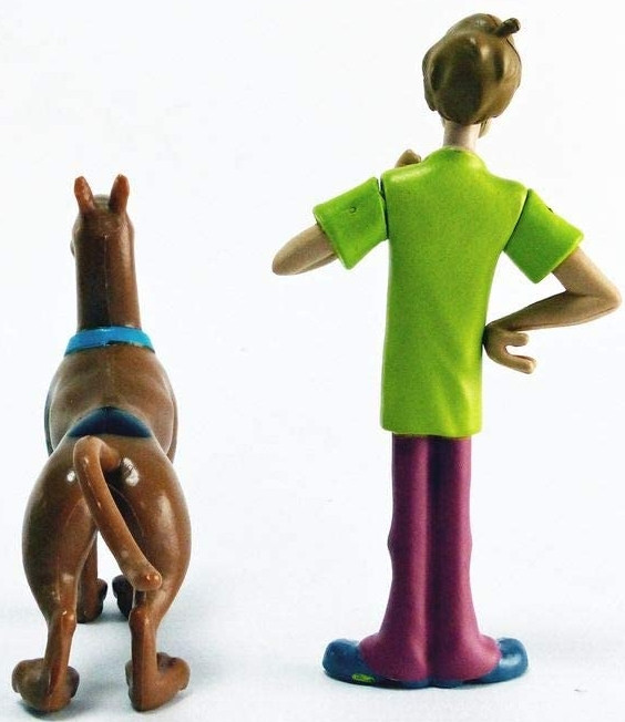Набор фигурок Hollywood Rides Scooby-Do:  Mystery Machine With Scooby-Doo & Shaggy 1:24 (3 шт)