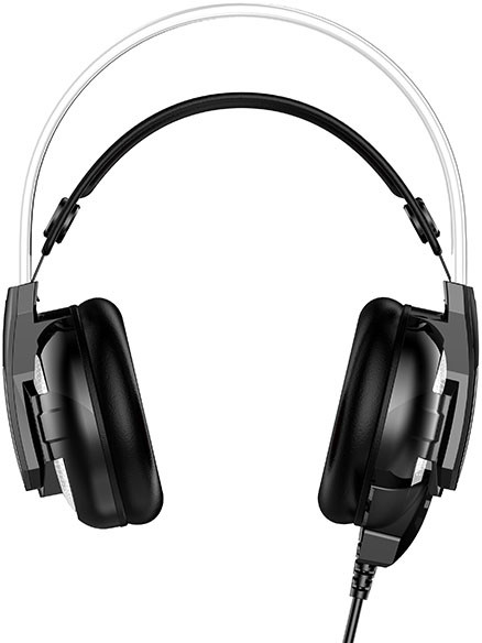 Гарнитура Qumo Dragon War Manticora GHS 0017 проводная игровая с подсветкой для PC