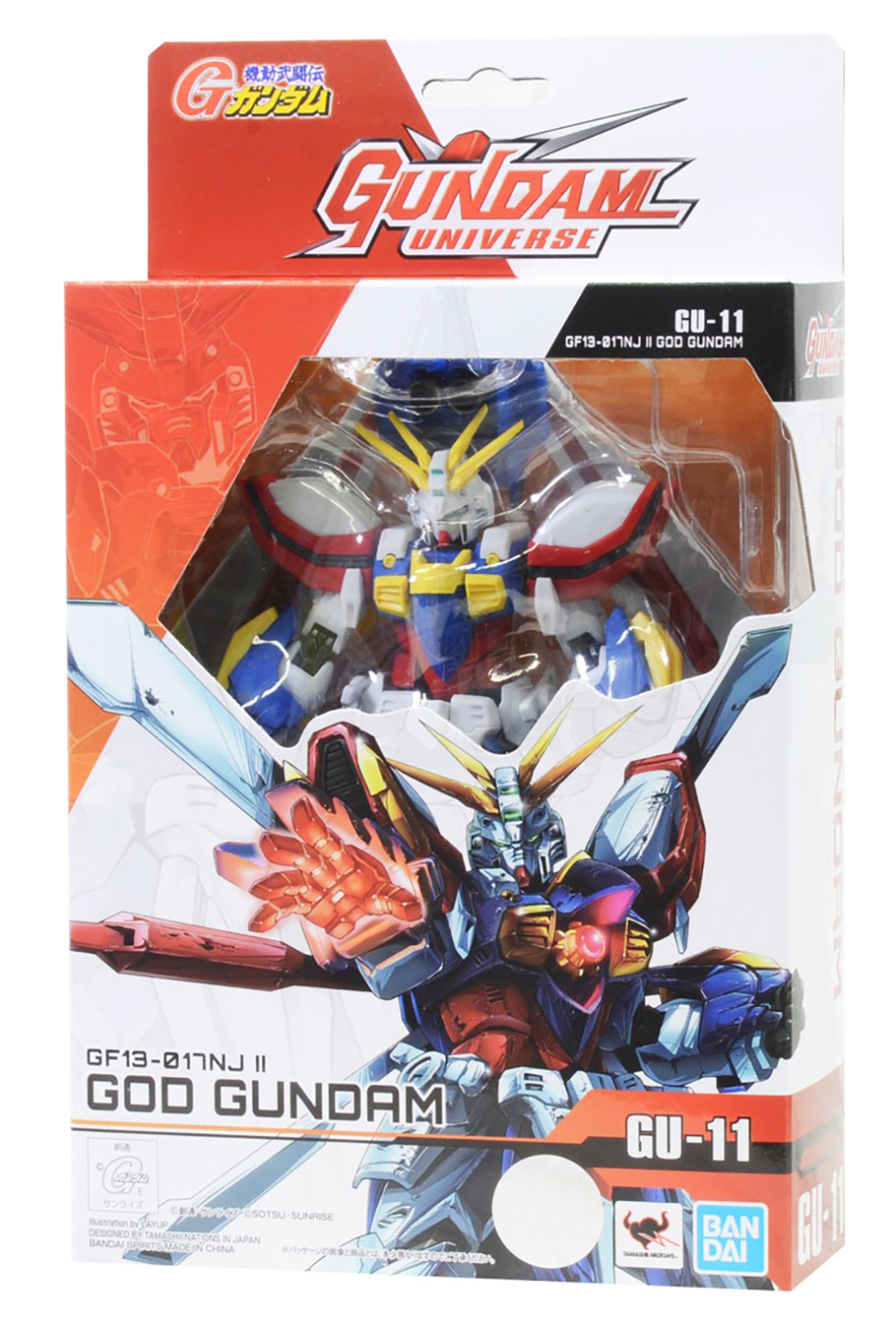 Фигурка Gundam Universe: GF13-017NJ II God Gundam (15 см)