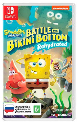 SpongeBob SquarePants: Battle For Bikini Bottom  Rehydrated [Switch]