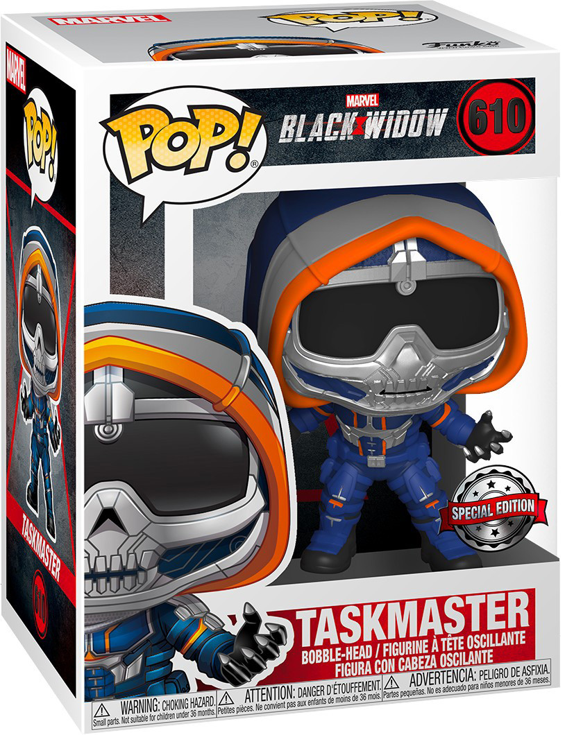 ������� Funko POP: Marvel Black Widow � Taskmaster With Claws Bobble-Head Exclusive (9,5 ��)