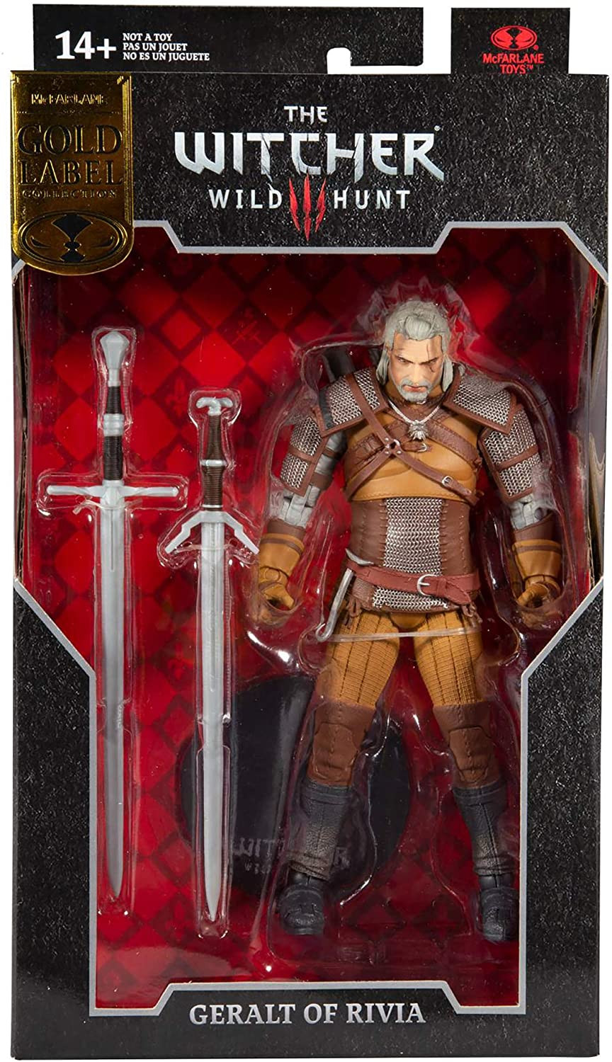  The Witcher 3: Wild Hunt  Geralt Of Rivia Gold label (18 )